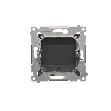 КОНТАКТЫ SIMON 54 КРЫШКА РАМКИ, МАТОВЫЙ ЧЕРНЫЙ