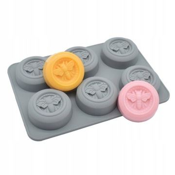 Forma Silikonowa Do Pieczenia Pszczoły Plaster Miodu Ciastka Babki MF-263