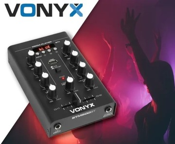 2-канальный DJ-микшер VONYX USB/MP3/BT