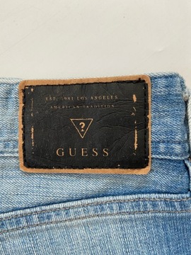 GUESS LOS ANGELES MĘSKIE SPODNIE JEANSY W32 L32