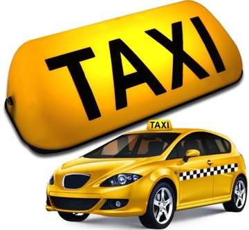 KOGUT TAXI ŻÓŁTY 12V SZPAKÓWKA LAMPA SYGNALIZACYJNA MOCNE ŚWIATŁO