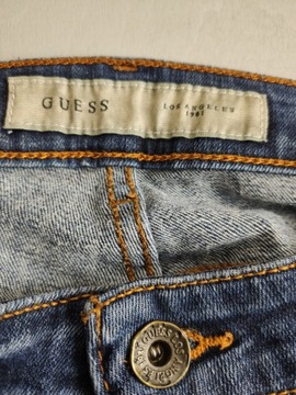 GUESS Jeansowe SPODNIE DZWONY rozm 30