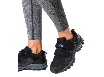 BUTY TREKKINGOWE DAMSKIE GÓRSKIE TURYSTYCZNE SPORTOWE SOFTSHELL LEKKIE r 41