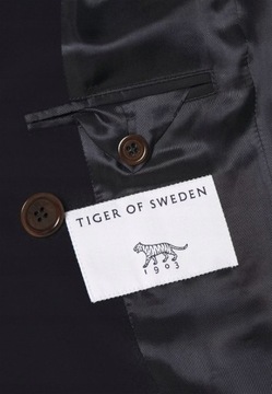 Tiger of Sweden RIMINI - Klasyczny płaszcz granatowy
