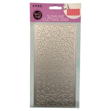 AVEC Matryce wykrojniki do papieru scrapbooking serca