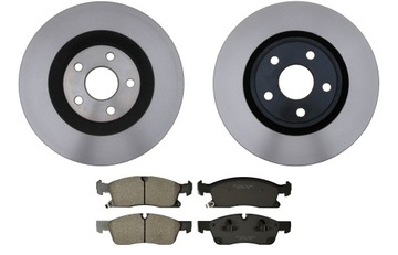 Tarcze klocki ceramiczne przód DODGE DURANGO 11-20