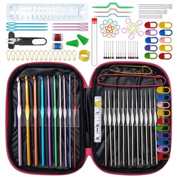 127 Piece Knitting Kit For Wool Crochet Pin