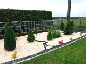 Польская крупа садовый гравий БЕЛАЯ МАРИАННА 8-16 10 кг Камни для кладбища