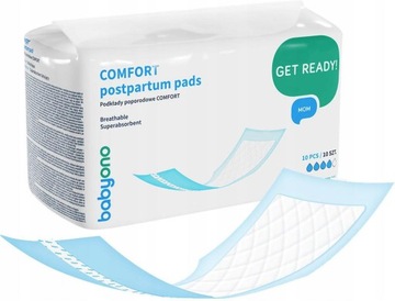 BabyOno Podkłady poporodowe 10szt Comfort