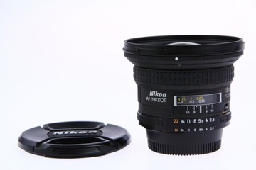 Nikkor 18mm f/2.8 D Nikon - uszkodzony, WWA
