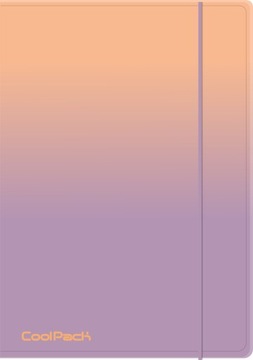 COOLPACK GRADIENT TECZKA NA GUMKĘ A4 BERRY
