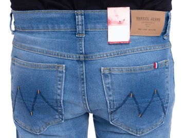 Jeans męskie spodnie klasyczne 108cm/L30 PL