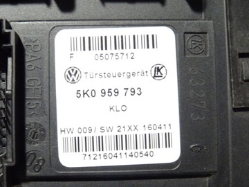 MOTOREK OKNO PŘEDNÍ LEVÝ VW CADDY III 3 FACELIFT 10-15 5K0959793 1T0959701T