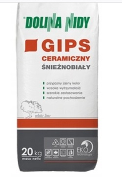 GIPS CERAMICZNY BIAŁY DO ODLEWÓW MODELARSKI 20 kg