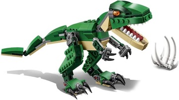 LEGO CREATOR 31058 POTĘŻNE DINOZAURY T-REX ZABAWKA DLA CHŁOPCA NA PREZENT