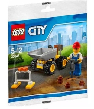 LEGO City 30348 Mini wywrotka budowa roboty drogowe unikat