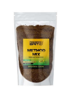 Feeder Bait Epidemia Dark Method Mix 800g