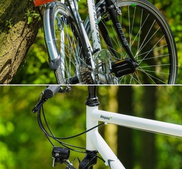 Мужской треккинговый велосипед 28, туристическая багажная полка, подставка для ног с подсветкой и звонком