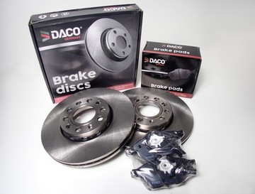 TARCZE KLOCKI HAMULCOWE PRZÓD AUDI A4 B5 B6 A6 C5 PASSAT B5 288X25MM KOMPLE