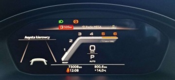 Audi A5 F5 Coupe Facelifting 2.0 40 TDI 204KM 2022 Audi A5 Sportback 40TDI 204KM Quattro Sline Stronic MatrixLEDSmartphoneInt, zdjęcie 9