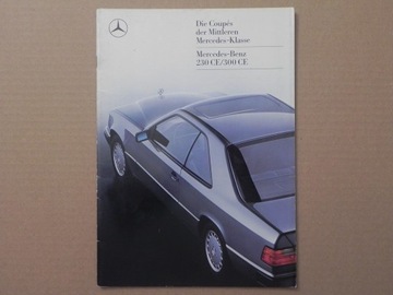 Prospekt - MERCEDES W124 COUPE C124 - 1987 r