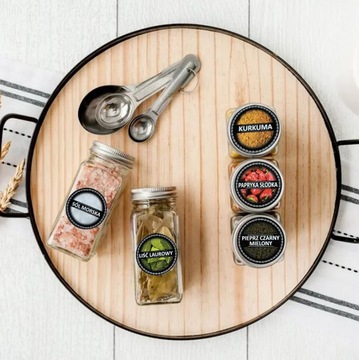 НАКЛЕЙКИ ДЛЯ СПЕЦИЙ ЭТИКЕТКИ ДЛЯ БАНОК 120 шт.