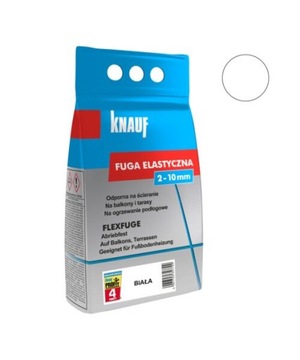 Fuga elastyczna 4 kg biała Knauf