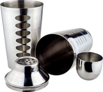 SHAKER Z PRZEPISAMI 600 ml BARMAŃSKI DRINKÓW 1393