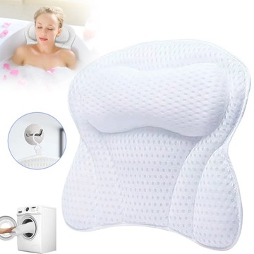 РАССЛАБЛЯЮЩАЯ ПОДУШКА ДЛЯ ВАННЫ, 4D ПОДГОЛОВНИК