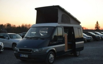 Ford Transit V 2003 Ford Transit 2.0D Kamper 7- Osobowy Klima Podnoszone lozko Sprowadzony, zdjęcie 1
