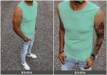 MĘSKA KOSZULKA TANK TOP MIX KOLORÓW ox164 - XL