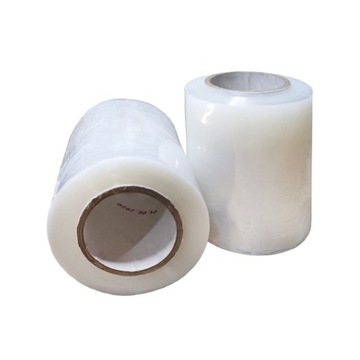 Folia stretch granat 10cm minirap bezbarwna