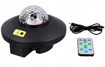 Projektor rzutnik laser gwiazd pilot USB