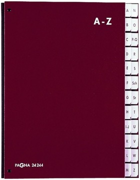 TECZKA DO PODPISU NOTATNIK SKOROWIDZ A-Z CZARNY