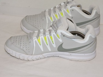 NIKE VAPOR COURT SKÓRA SZARE ŁADNE r.45,5