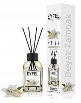 BIAŁA LILIA EYFEL ZAPACHY DO DOMU PATYCZKI 110 ml