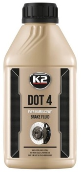 K2 ТОРМОЗНАЯ ЖИДКОСТЬ DOT 4 230°C 500МЛ