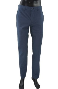 TOMMY HILFIGER NIEBIESKIE SPODNIE CHINOS (34)