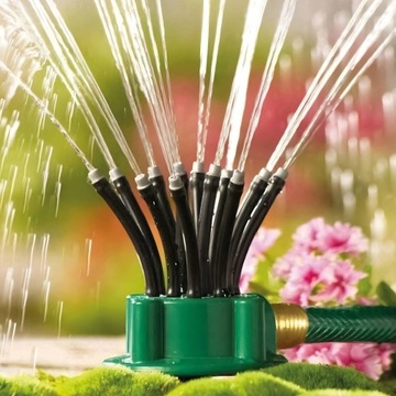 Садовый спринклер 360* с приводом для орошения сада для цветочной травы