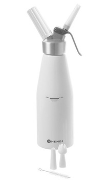 Сифон для взбитых сливок и соусов 1л Hendi + аксессуары