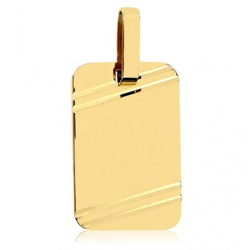 NIEŚMIERTELNIK ZE ZŁOTA 333 Z NACIĘCIAMI GRAWER