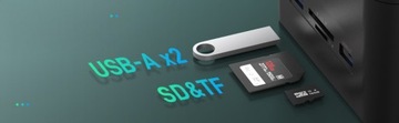 ДОК-СТАНЦИЯ ДЛЯ SATA HDD SSD 2 x 18 ТБ