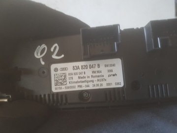 AUDI Q2 16-20R PANEL KLIMATIZACE VENTILACE
