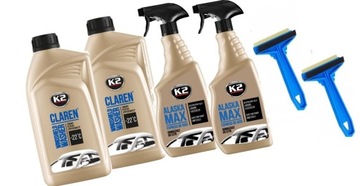 K2 CLAREN PŁYN ZIMOWY ALASKA ODMRAŻACZ MURSKA MOSIĘŻNA SKROBACZKA DO SZYB