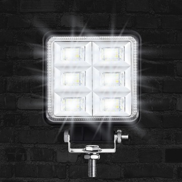 МОЩНАЯ СВЕТОДИОДНАЯ АВТОМОБИЛЬНАЯ РАБОЧАЯ ЛАМПА 14ВТ ГАЛОГЕННАЯ ФАРА SMD 12В