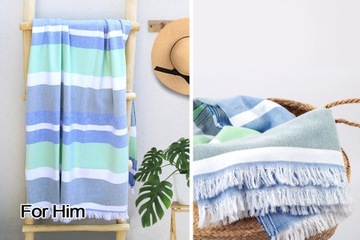 ПЛЯЖНОЕ ПОЛОТЕНЦЕ PALM BEACH GRENO 100x170 FOUTA