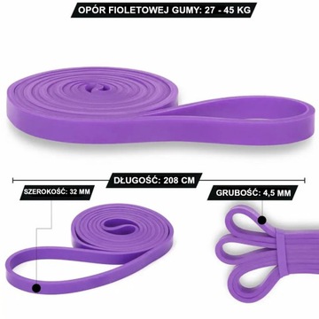 НАБОР ИЗ 4 РУКОВОДСТВ ДЛЯ ТРЕНИРОВОК POWER BAND