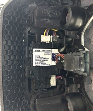 AUDI RS3 A3 8V vairas, daugiafunkcis, auskarėliai, alcantara, oda 8V0419091CD – nuotrauka 6