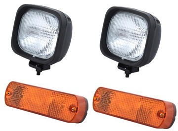 Zestaw lamp przednich i tylnych Hangcha Led