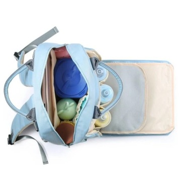 Рюкзак-сумка для мамы, вместительный для прогулки, органайзер, пеленальный столик